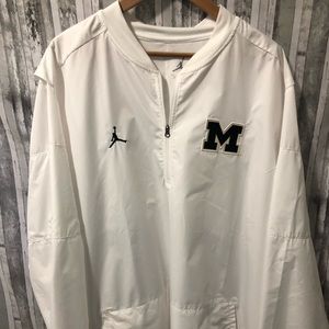 Nike Jordan Michigan Wolverine Windbreaker 3XL